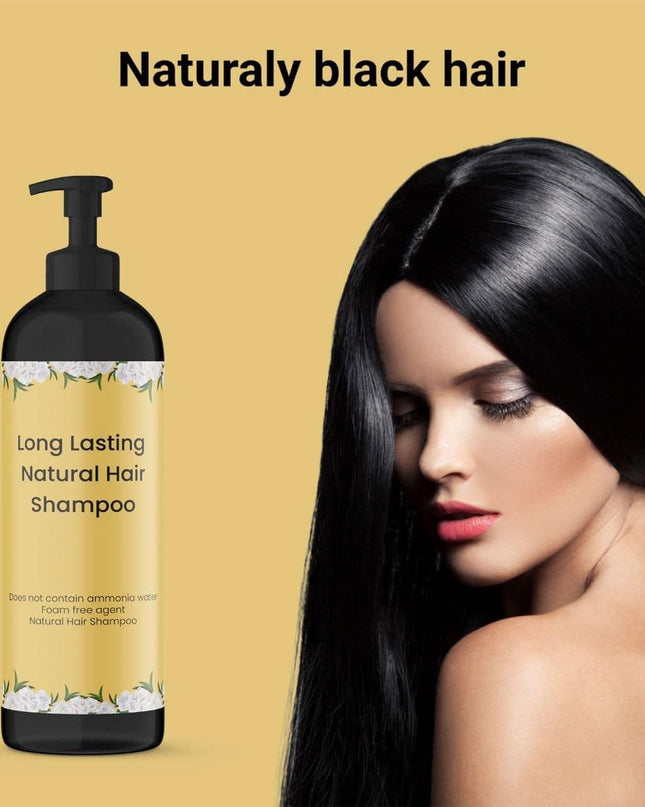 Long Lasting Natural Hair Dye Shampoo 100ML (Pack of 2)