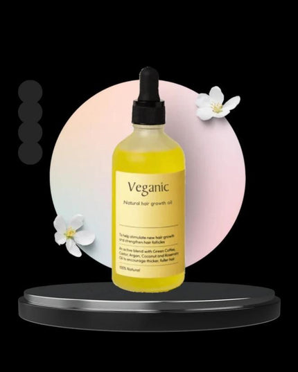 Vegan Natural Hair Growth Oil (Pack of 2)