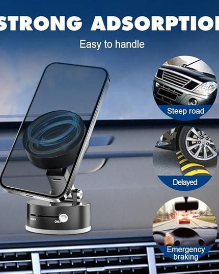 Vacuum Magnetic Suction Phone Holder