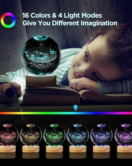 3D Crystal Lamp Ball(Assorted Design)