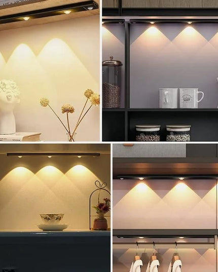 LED PIR Motion Sensor Cabinet  With USB Rechargeble