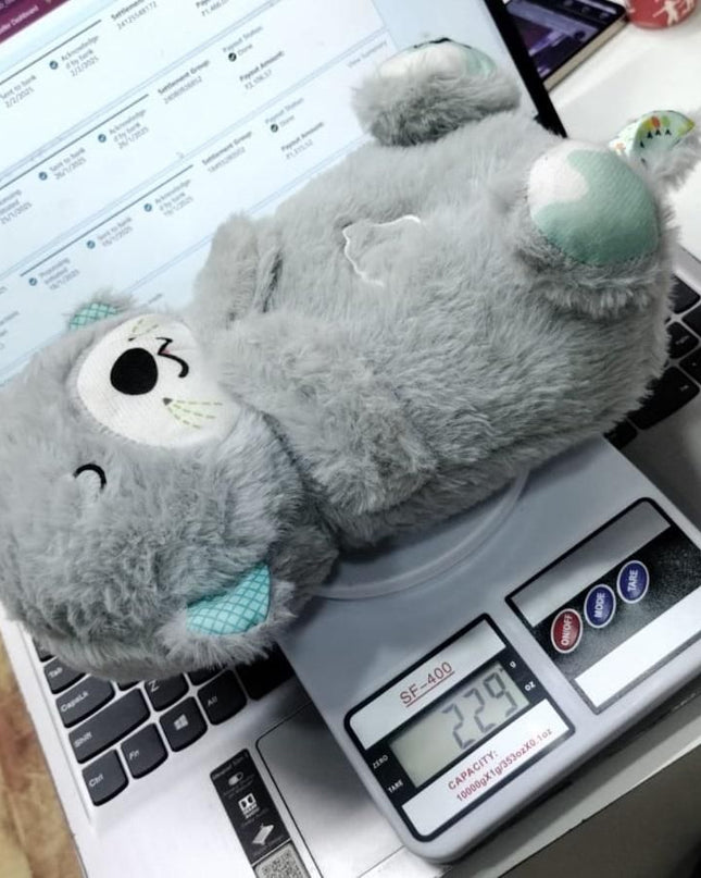 Breathing Teddy Bear with Soothing Music, Comfort Plush