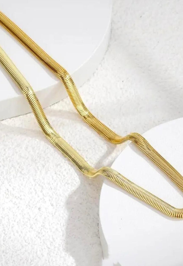 Men's Golden Snake Chain