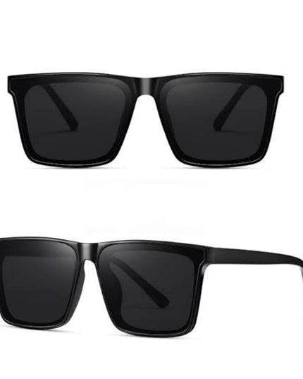 Polarized Retro Square Sunglasses