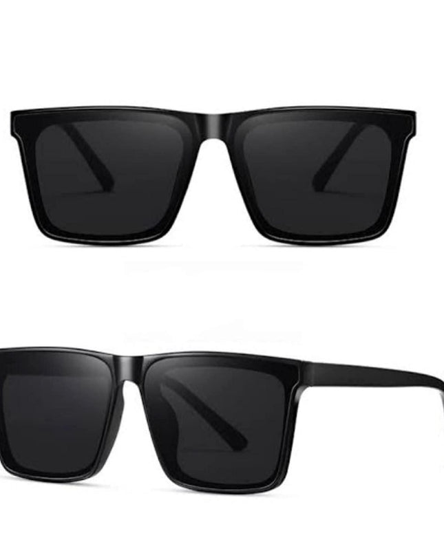 Polarized Retro Square Sunglasses