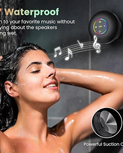 Large Suction Cup Waterproof Bluetooth Speaker
