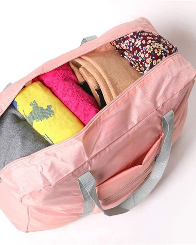 Foldable Travel Bag Tote Lightweight Waterproof Duffel Bag (Pack of 1)
