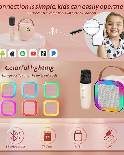 Bluetooth Karaoke Speaker with Microphone