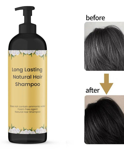 Long Lasting Natural Hair Dye Shampoo 100ML (Pack of 2)