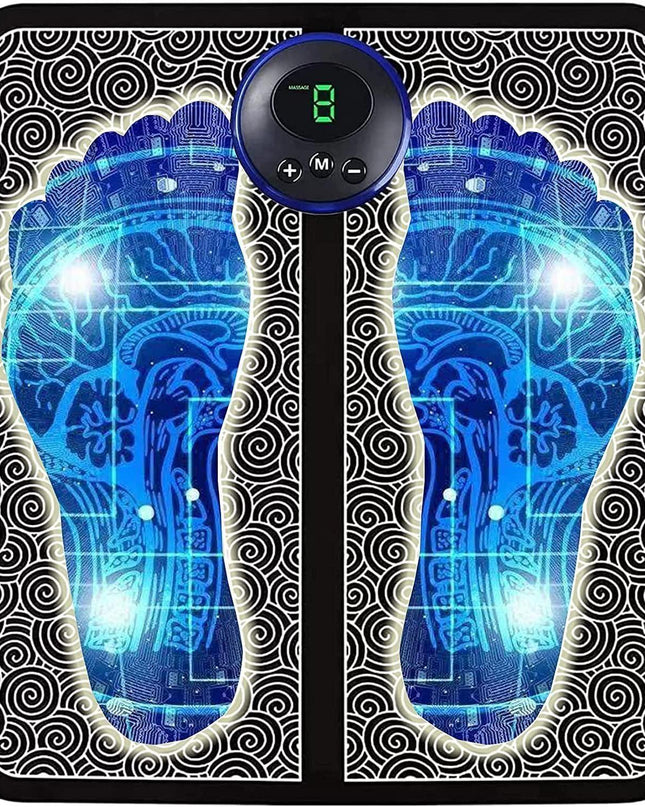 Vibrating Bubble Electric Ems Foot Massager Pad