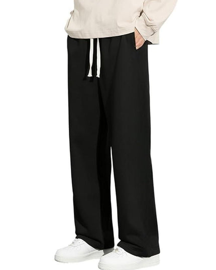 Men's Solid Drawstring Track Pant Combo of 2