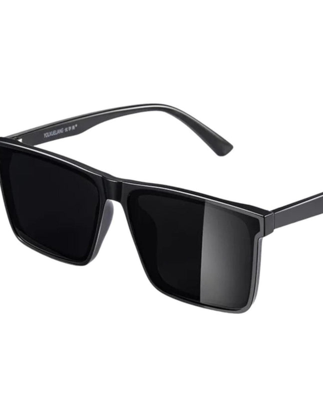 Polarized Retro Square Sunglasses