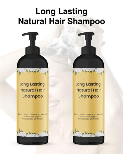Long Lasting Natural Hair Dye Shampoo 100ML (Pack of 2)