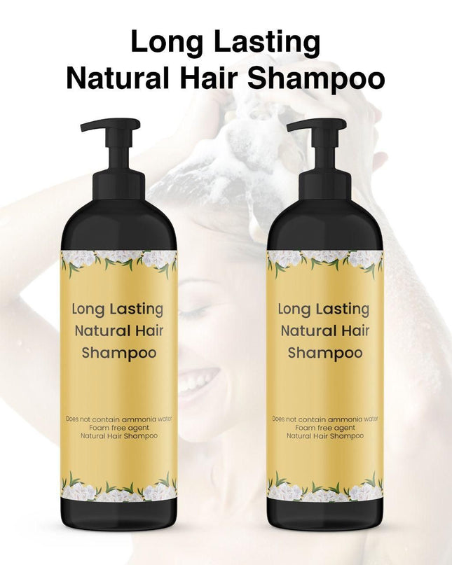 Long Lasting Natural Hair Dye Shampoo 100ML (Pack of 2)