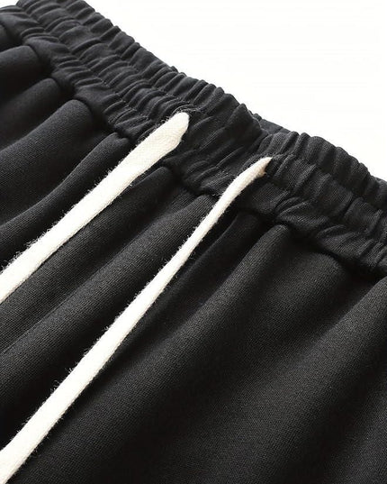Men's Solid Drawstring Track Pant Combo of 2