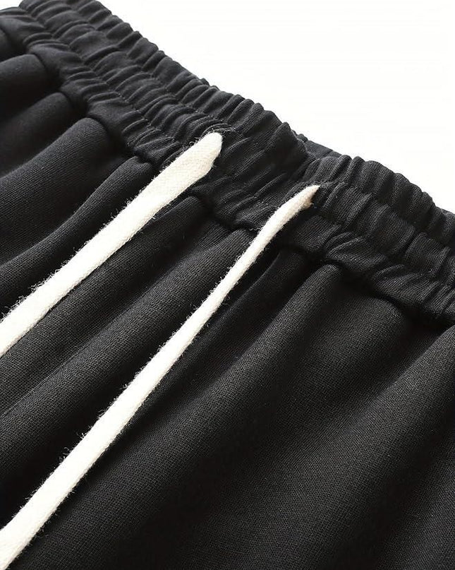 Men's Solid Drawstring Track Pant Combo of 2