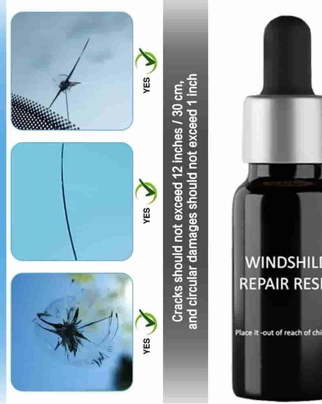 Glass Repair Kit Pack of 2