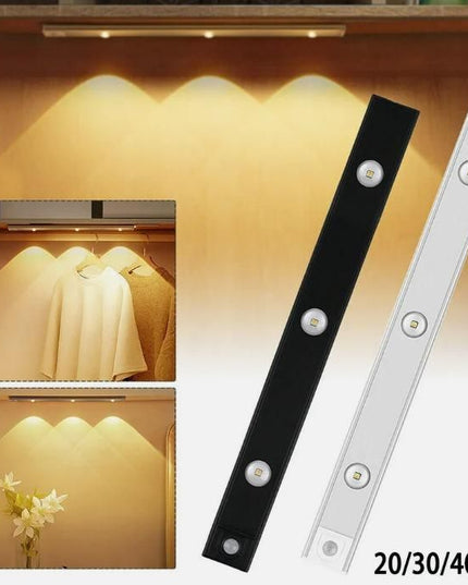 LED PIR Motion Sensor Cabinet  With USB Rechargeble