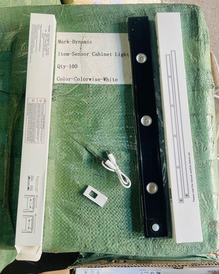 LED PIR Motion Sensor Cabinet  With USB Rechargeble