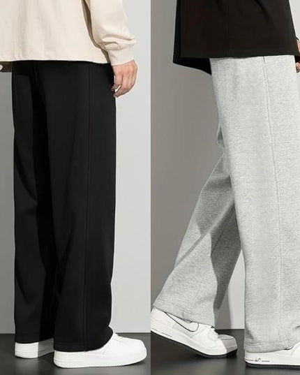 Men's Solid Drawstring Track Pant Combo of 2