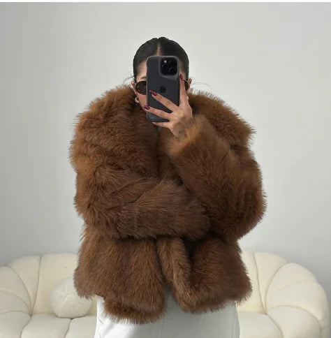 Adora Aura Fior Jacket - Women's Faux Fur Coat