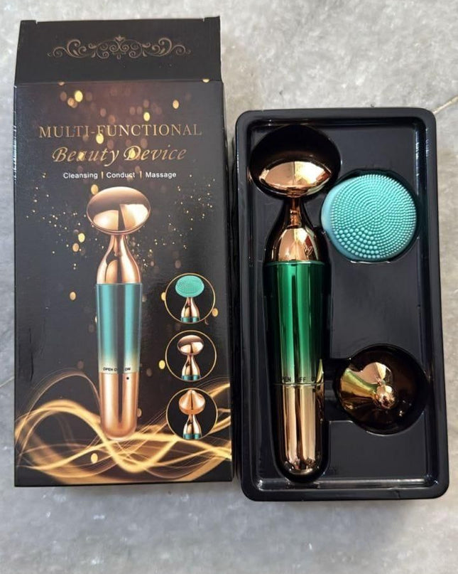 3-in-1 Face, Neck & Eyes Massager