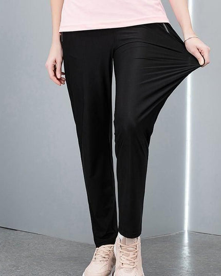 Women's Solid Lycra 4 Way Track Pant (Pack of 2)