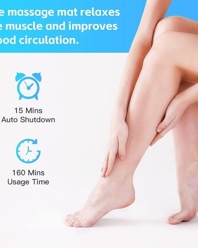 Vibrating Bubble Electric Ems Foot Massager Pad