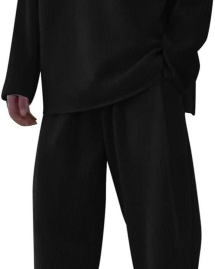 Assorted Men's Solid Round Neck Co-ord Set