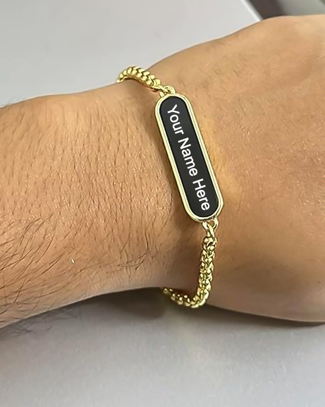 Golden Bracelet Rakhi Gift Bracelet (1 Pc)
