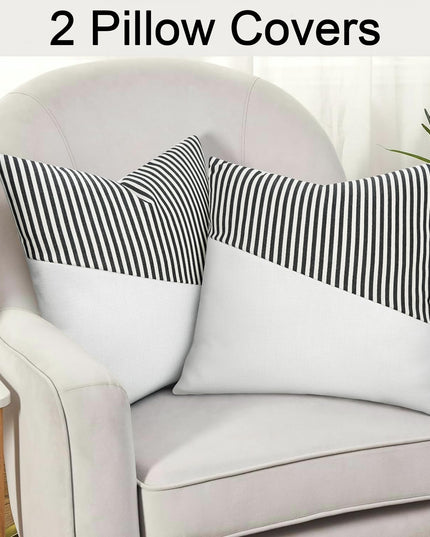 Decorative Pillow Covers Cushion Cases Soft Cotton (26  26 Inch  1 Pair  2 Pc)