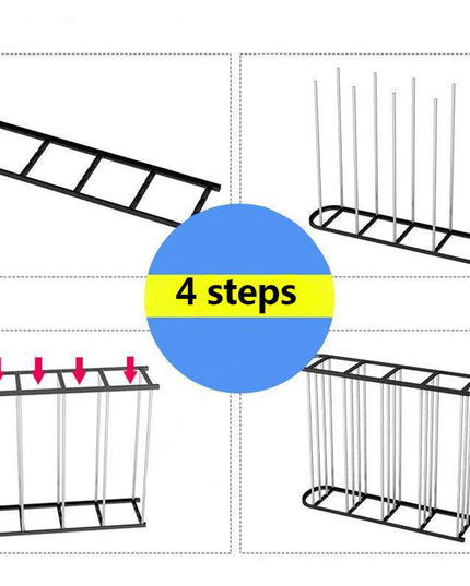 9461 Simple Shoe Rack Simple Practical Sufficient Capacity For Home