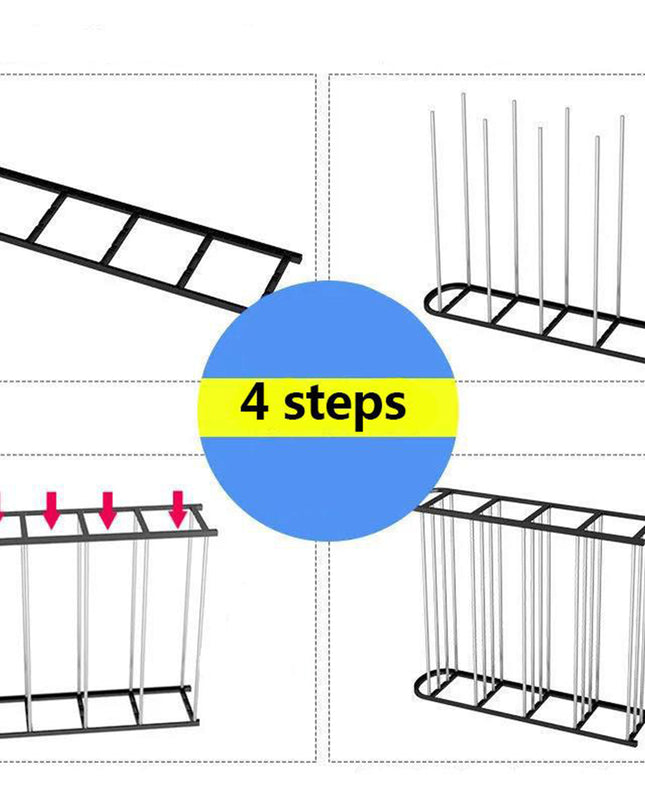 9461 Simple Shoe Rack Simple Practical Sufficient Capacity For Home