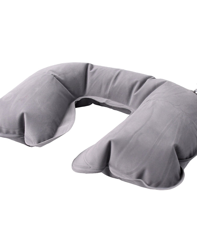 8540 Inflatable  Foldable Pillow U Shape Air Cushion Travel Pillow Travel Business Trip Neck Pillow For Long Trips Ideal For Men  Women Portable And Perfect For Backpacking Car Camping And Even Airplane Travel