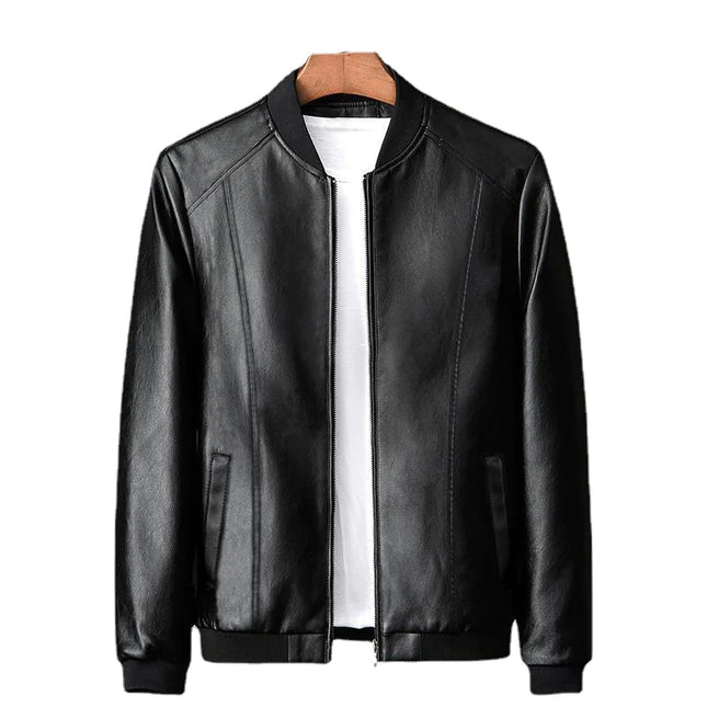 Men's Leather Jacket - Patagonia Autumn Winter Style