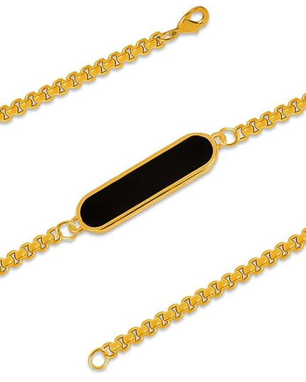 Golden Bracelet Rakhi Gift Bracelet (1 Pc)