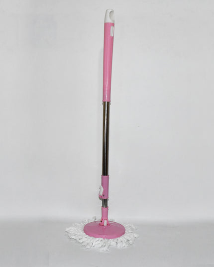 0842 Home Cleaning - Stainless Steel 360 Degree Rotating Pole Microfiber Mop Rod Stick