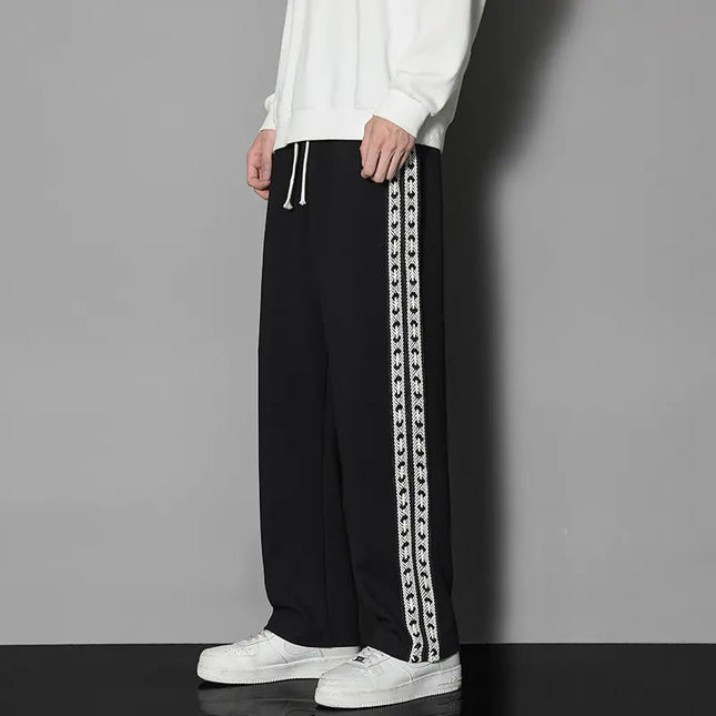 YHP Trendy All-Matching Straight Casual Exercise Pants