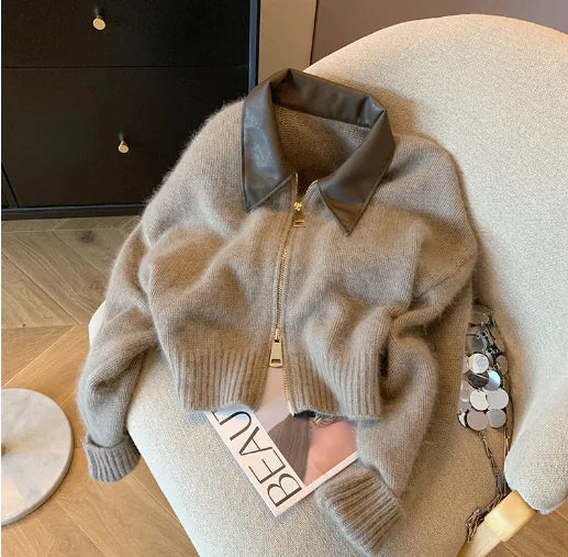 Chic Women's Spring Autumn Cardigan Sweater