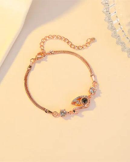 Black Swan Bracelet with Zircon for Fashion Statement
