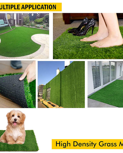 0612 Artificial Grass For Balcony Or Doormat Soft And Durable Plastic Turf Carpet 58x38cm