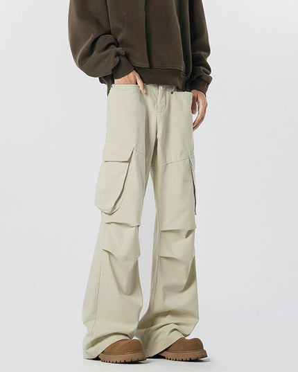 YHP Retro High Street Fashion Trendy Trousers Men's Casual Pants