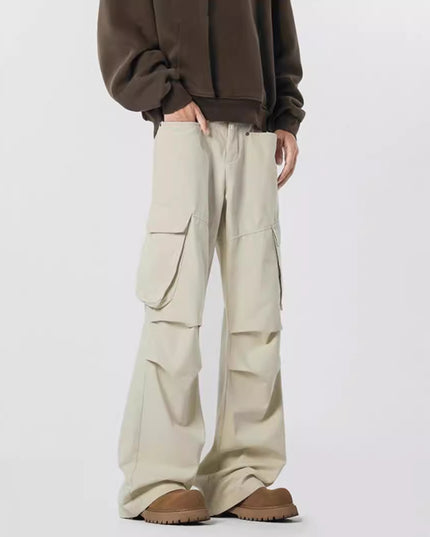 YHP Retro High Street Fashion Trendy Trousers Men's Casual Pants