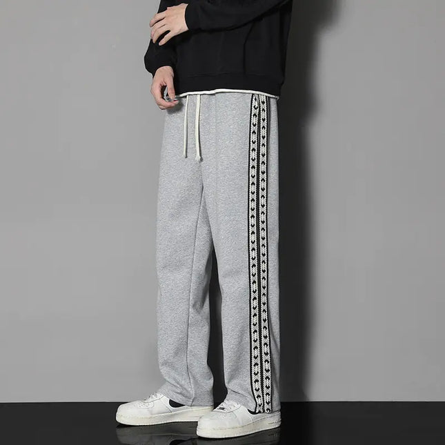 YHP Trendy All-Matching Straight Casual Exercise Pants