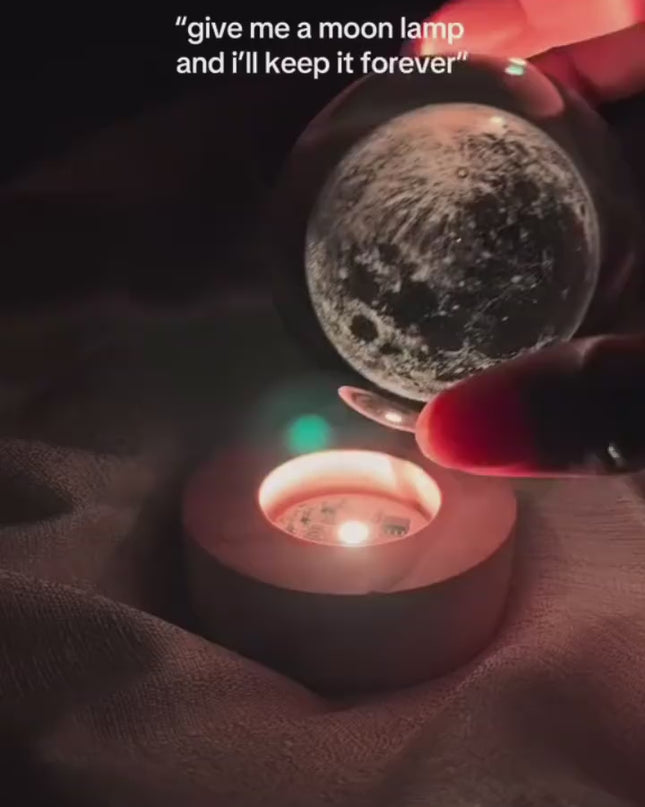 3D Crystal Lamp Ball(Assorted Design)